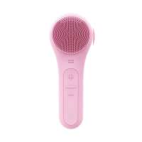 Support Sample 2 In 1 Facial Vibrating Massager Waterproof Beauty Silicone Face Clean Washing Brush