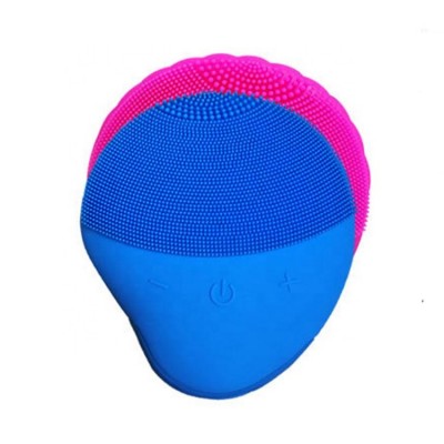 Lady Daily Facial Cleansing Tools Soft Silicone Electronic Sonic Face Exfoliate Brush Rechargeable Face Washing Brush